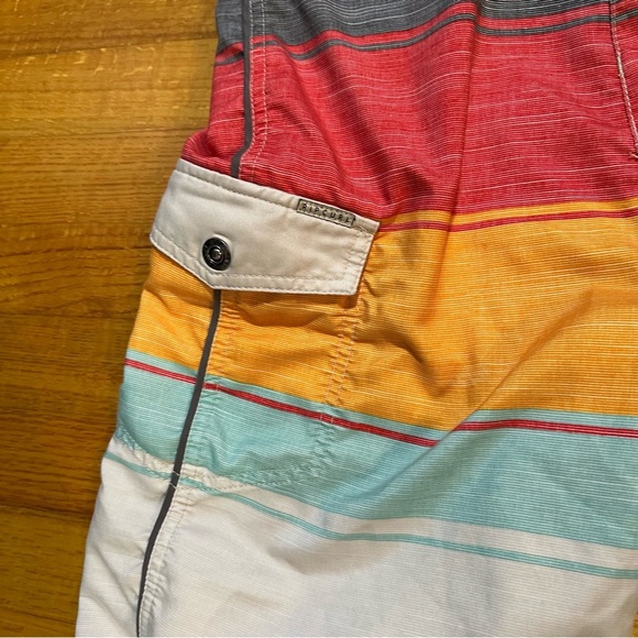 Rip Curl Men’s Color Block Board Shorts Multicolor Size 31 (f6 - Picture 4 of 13